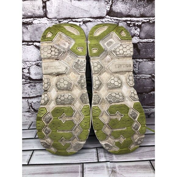 Hoka Clifton Blue Synthetic Green Lace Up Running Gym Shoes Men’s Sz 10M US/44EU main image 5